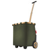reisenthel carrycruiser - Shopping Trolley 47.5 cm (Frame Rhombus Olive)
