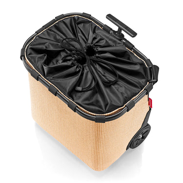 reisenthel carrycruiser - Einkaufstrolley 47.5 cm (frame raffia black) - Markenkoffer