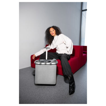 reisenthel carrycruiser - Einkaufstrolley 47.5 cm (herringbone grey) - Markenkoffer