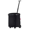 reisenthel carrycruiser plus - Shopping Trolley Recycled PET 52.5 cm (Color: black)