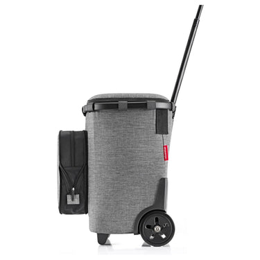reisenthel carrycruiser plus - Einkaufstrolley recycelt PET 52.5 cm (frame twist silver) - Markenkoffer