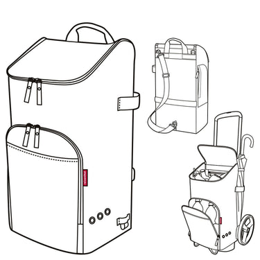 reisenthel citycruiser bag - Einkaufstasche 60 cm (dots) - Markenkoffer