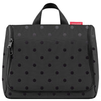 reisenthel cosmetics toiletbag XL - Kulturbeutel 28 cm (glossy dots black) - Markenkoffer