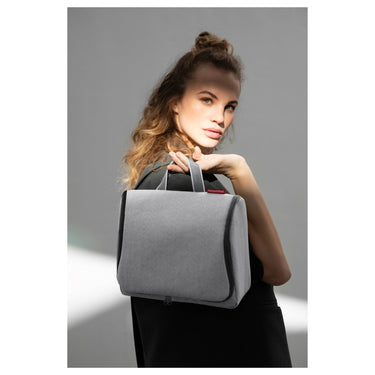 reisenthel cosmetics toiletbag XL - Kulturbeutel 28 cm (herringbone grey) - Markenkoffer
