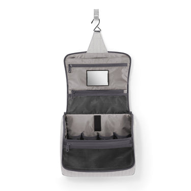 reisenthel cosmetics toiletbag XL - Kulturbeutel 28 cm (herringbone grey) - Markenkoffer