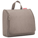 reisenthel cosmetics toiletbag XL - Kulturbeutel 28 cm (herringbone mokka) - Markenkoffer
