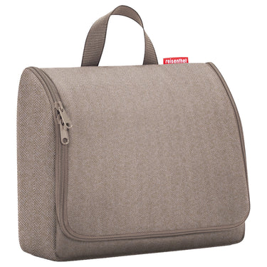 reisenthel cosmetics toiletbag XL - Kulturbeutel 28 cm (herringbone mokka) - Markenkoffer