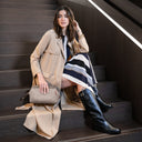 reisenthel cosmetics travelcosmetic - Kulturbeutel 26 cm (herringbone mokka) - Markenkoffer