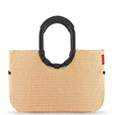 reisenthel loopshopper M / Shopper 40 cm (frame raffia black) - Markenkoffer