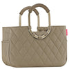 reisenthel loopshopper M - Shopper 40 cm (Frame Rhombus Olive)
