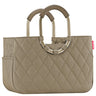 reisenthel loopshopper M / Shopper 40 cm (frame rhombus olive) - Markenkoffer