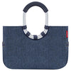 reisenthel loopshopper M / Shopper 40 cm (herringbone dark blue)