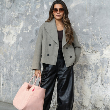 reisenthel shopping loopshopper L - Einkaufstasche mit Bügel 46 cm (cord blush) - Markenkoffer