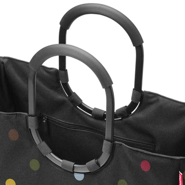 reisenthel shopping loopshopper L - Einkaufstasche mit Bügel 46 cm (frame dots) - Markenkoffer