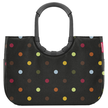 reisenthel shopping loopshopper L - Einkaufstasche mit Bügel 46 cm (frame dots) - Markenkoffer