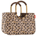 reisenthel shopping loopshopper L - Einkaufstasche mit Bügel 46 cm (frame leo macchiato) - Markenkoffer