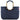 reisenthel shopping loopshopper L - Einkaufstasche mit Bügel 46 cm (frame rhombus midnight gold) - Markenkoffer