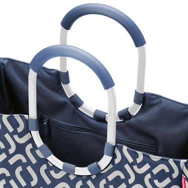 reisenthel shopping loopshopper L - Einkaufstasche mit Bügel 46 cm (frame signature navy) - Markenkoffer