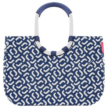 reisenthel shopping loopshopper L - Einkaufstasche mit Bügel 46 cm (frame signature navy) - Markenkoffer