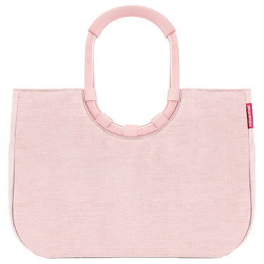 reisenthel shopping loopshopper L - Einkaufstasche mit Bügel 46 cm (frame twist blush) - Markenkoffer