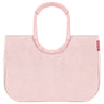 reisenthel shopping loopshopper L - Einkaufstasche mit Bügel 46 cm (frame twist blush) - Markenkoffer