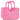reisenthel shopping loopshopper L - Einkaufstasche mit Bügel 46 cm (frame twist pink) - Markenkoffer