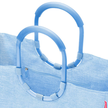 reisenthel shopping loopshopper L - Einkaufstasche mit Bügel 46 cm (frame twist powder blue) - Markenkoffer