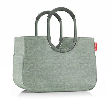 reisenthel shopping loopshopper L - Einkaufstasche mit Bügel 46 cm (frame twist sage) - Markenkoffer