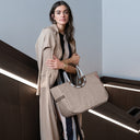 reisenthel shopping loopshopper L - Einkaufstasche mit Bügel 46 cm (herringbone) - Markenkoffer