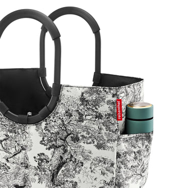 reisenthel shopping loopshopper L - Einkaufstasche mit Bügel 46 cm (jacquard grey) - Markenkoffer