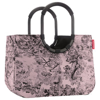 reisenthel shopping loopshopper L - Einkaufstasche mit Bügel 46 cm (jacquard rose) - Markenkoffer