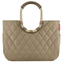 reisenthel shopping loopshopper L - Einkaufstasche mit Bügel 46 cm (rhombus olive) - Markenkoffer
