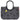 reisenthel shopping loopshopper L - Einkaufstasche mit Bügel 46 cm (smiley grey) - Markenkoffer