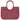 reisenthel shopping loopshopper L - Einkaufstasche mit Bügel 46 cm (twist maroon) - Markenkoffer
