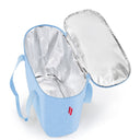 reisenthel thermo shopper - Kühltasche 38 cm (twist powder blue) - Markenkoffer