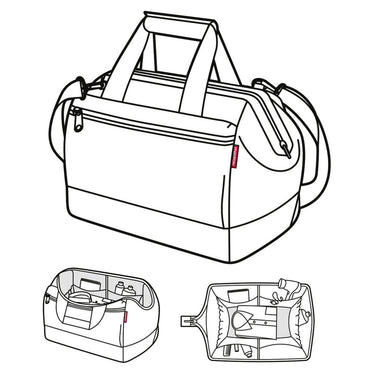 reisenthel travelling allrounder L pocket - Reisetasche 48 cm (black) - Ansicht 5