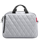reisenthel travelling notebook bag - Aktentasche 14" 40 cm (rhombus light grey) - Markenkoffer