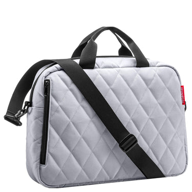 reisenthel travelling notebook bag - Aktentasche 14" 40 cm (rhombus light grey) - Markenkoffer
