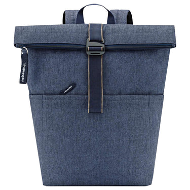 reisenthel travelling rolltop - Rucksack 15.6" 53 cm (herringbone dark blue) - Markenkoffer
