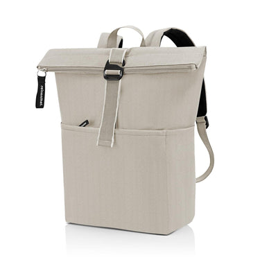 reisenthel travelling rolltop - Rucksack 15.6" 53 cm (herringbone sand) - Markenkoffer