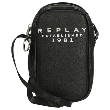 Replay - Handytasche 16 cm (black) - Markenkoffer