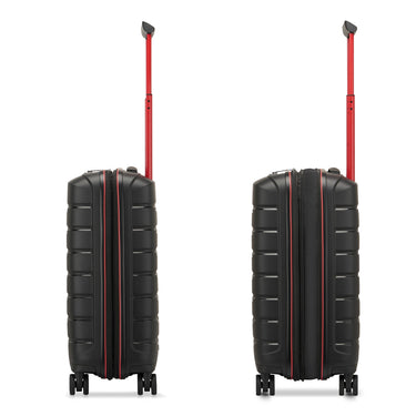 Roncato B - Flying Move - 4 - Rollen - Kabinentrolley S 55 cm erw. (nero fumo) - Markenkoffer