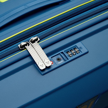 Roncato B - Flying Move - 4 - Rollen - Trolley Set 3tlg. erw. (blu laguna) - Markenkoffer