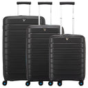 Roncato B - Flying Neon - 4 - Rollen Trolley Set 3tlg. (nero) - Markenkoffer