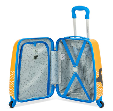 Roncato Looney Tunes Kids - 4 - Rollen - Kindertrolley 44 cm (Daffy Duck Arancio) - Markenkoffer