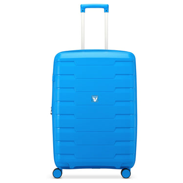 Roncato Skyline 2.0 - 4 - Rollen - Trolley M 70 cm erw. (sky blue) - Markenkoffer