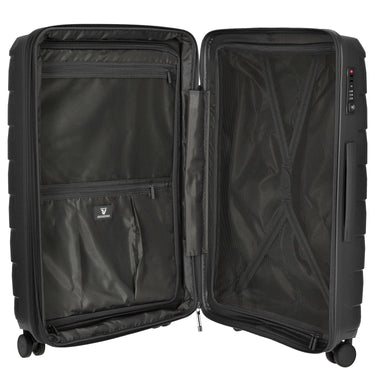 Roncato Skyline - 4 - Rollen - Trolley M 70 cm erw. (nero) - Markenkoffer