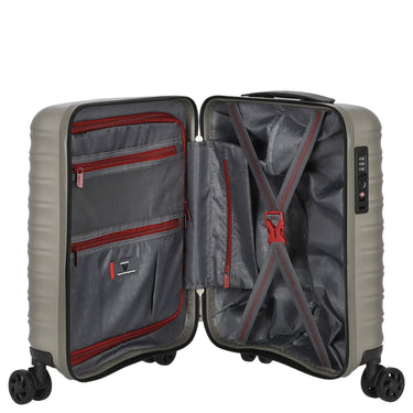 Roncato Wave - 4 - Rollen - Kabinentrolley 45 cm (Easyjet Handgepäck) (champagne) - Markenkoffer