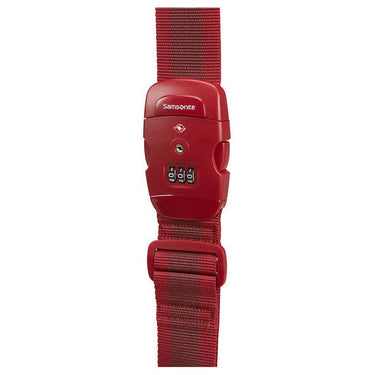 Samsonite Accessories TSA - Koffergurt 182 cm (red) - Markenkoffer