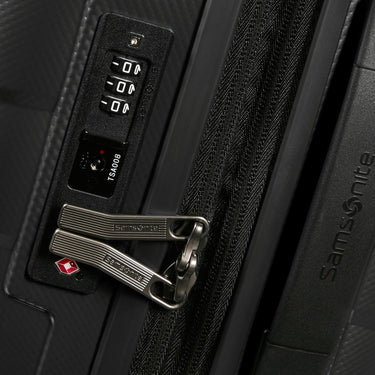 Samsonite Attrix - 4 Rollen Kabinentrolley S 55 cm erw. (anthracite) - Markenkoffer